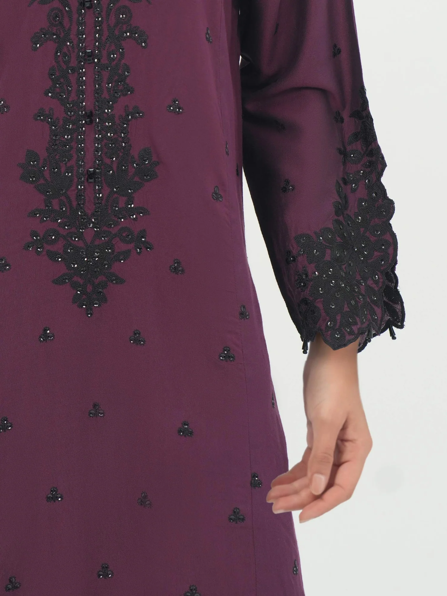 2 Piece Raw Silk Suit Unstitched