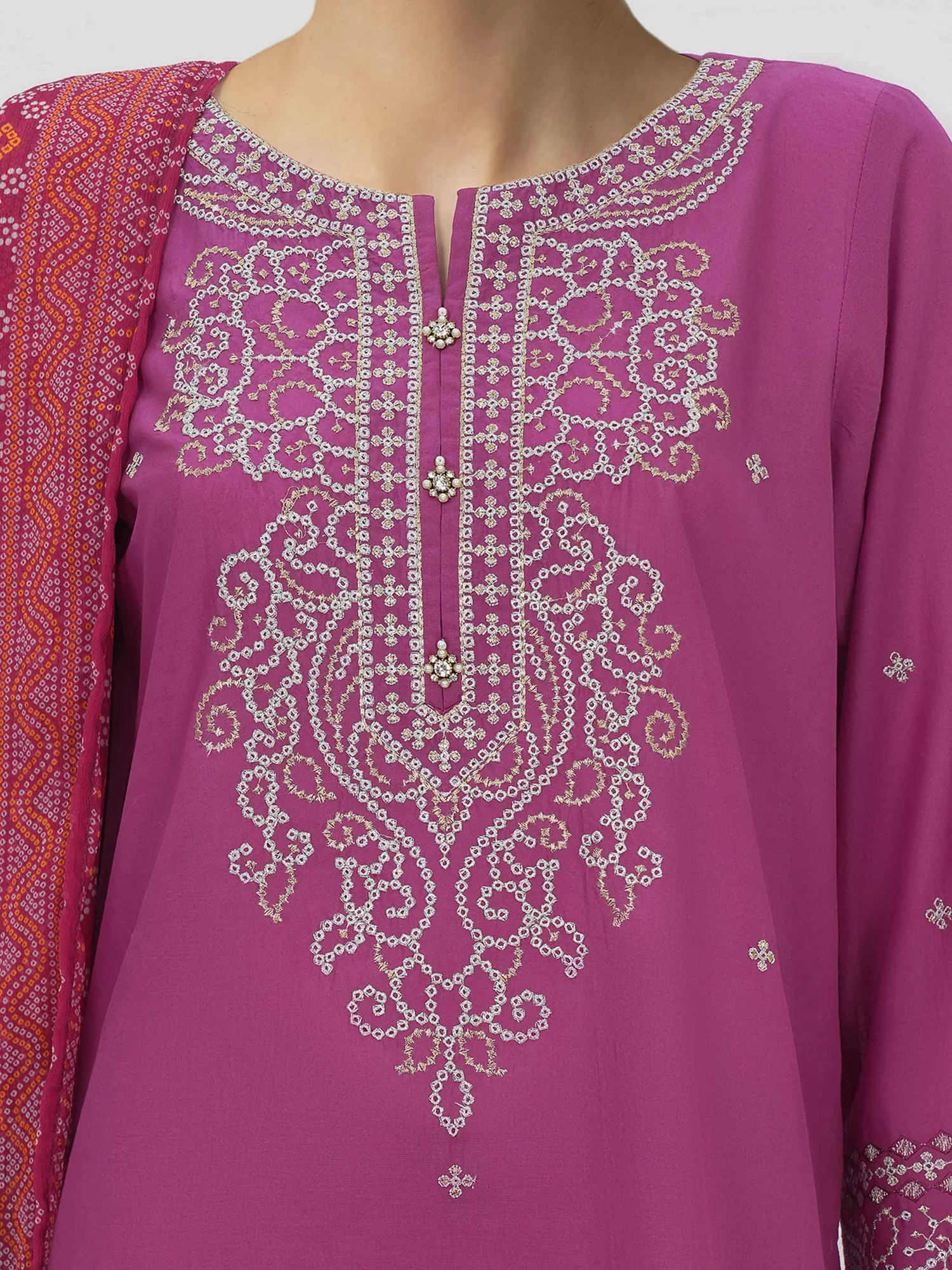 3 Piece Lawn Suit Summer (Unstitched)