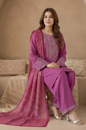 3 Piece Lawn Suit Summer (Unstitched)